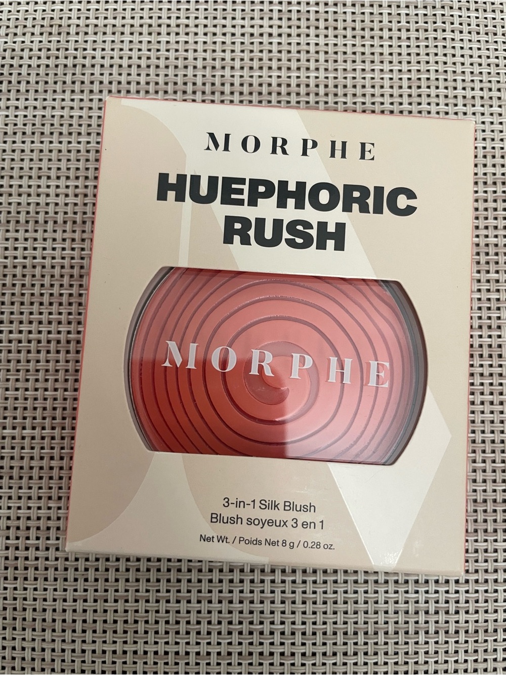 NEW Morphe Huephoric Rush 3-in-1 Silk Blush – Addicted – NIB